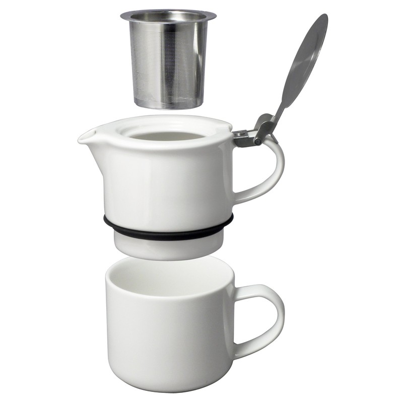 FORLIFE Tea for One with Infuser, 14-Ounce, Blue