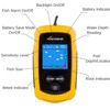 Venterior Portable Fish Finder with Sonar Transducer, LCD Display and