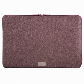 Hama Laptop Bag for Notebooks up to 14.1 Inch 36 cm (Laptop Bag Thin 14 1 Inch Laptop Sleeve Padded Jersey for PC Notebook Asus Acer Thinkpad Dark Red