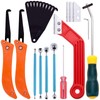 Keadic 22 Pcs Grout Removal Tool Set Contains Grout Saw