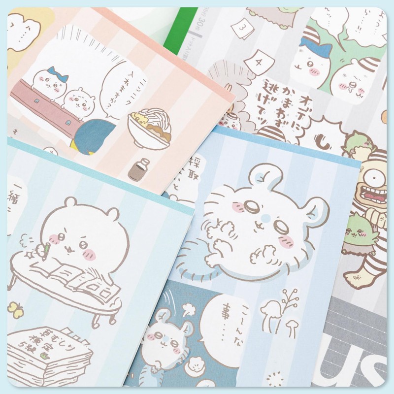 Sunstar Stationery S2691639 Chiikawa Notebook, Campus Note Dot, B Ruled,