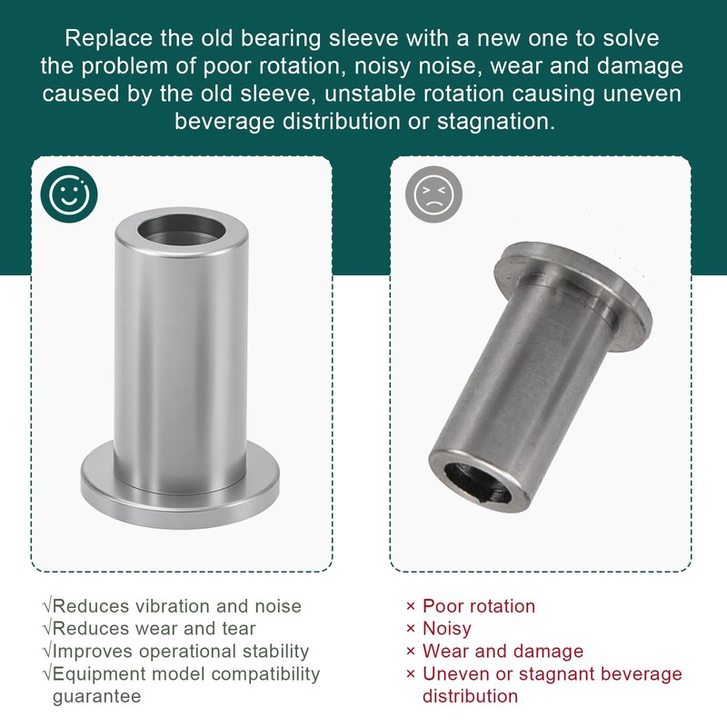 3220 Bearing Sleeve Compatible with Grindmaster Crathco Beverage Dispenser Parts