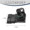 Hoypeyfiy 22422785 Intake Air Temperature Boost Pressure Sensor Replacement for