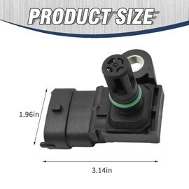 Hoypeyfiy 22422785 Intake Air Temperature Boost Pressure Sensor Replacement for Mack Volvo Truck D13 Replaces A2C96053500 21097978 22329559 904-7704