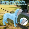 GLIDESMOOTH Dog Raincoat, Full Coverage Small Dog Raincoat, Waterproof with