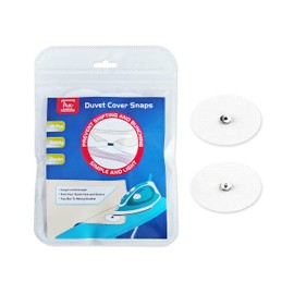 HX AURIZE Duvet Holder Duvet Cover Clips Keeps Corners of Duvets in Place White