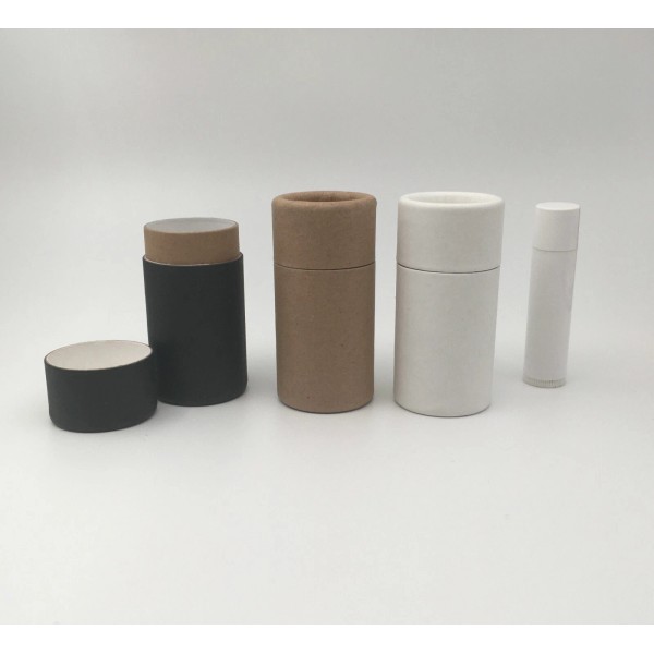 Unbranded 6 Eco Balm Tubes 1.25oz 35g - Kraft Paper