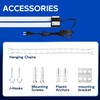 hykolity 10 Pack 4FT Linkable LED Shop Light, Utility Shop