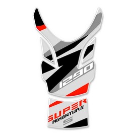 Resin Tank Protector 3D Compatible with KTM 1290 Super Adventure S 2023 GP-900 (Silver)