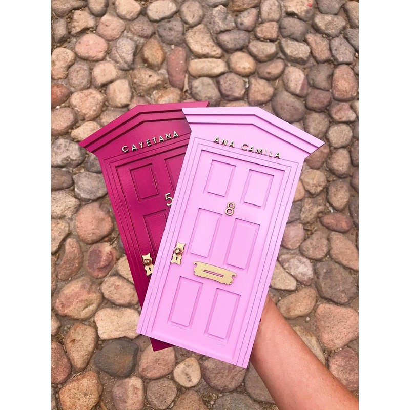 LA PUERTA MAGICA Raton De Los Dientes (Rosa bugambilia)