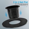 Lykvrii 6 Pack Net Pots 6 Inch for 5 Gallon,