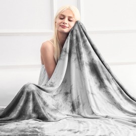 Marchpower Cooling Blanket for Night Sweats for Kids, Cool Blankets for Hot Sleepers, Arc-Chill Double-Sided Cooling Fabric Q-Max>0.5, Tie Dye Blanket Summer Blanket Cold Blankets for Sleeping