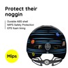 Nutcase Unisex Youth Little Nutty-Defy Gravity (Reflective) Helmet, Multicoloured, S