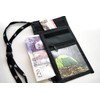 everest1953 Shoulder Bag Chest Safe Breast Pocket Zip Black Outdoor