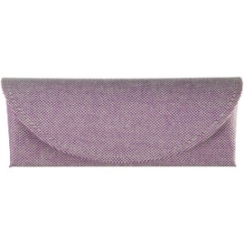Megan 2229-04 Compact Slim Semi-Hard Case Medium Fabric Purple