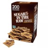 Sugar In The Raw Turbinado Cane Sugar Packets, 200 Count,