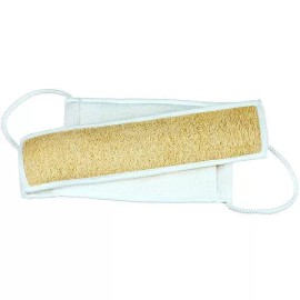 Undisclosed Sisal and Terry Cloth back scrubber