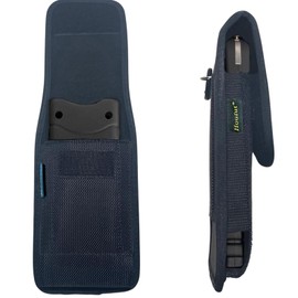 Houfut Stun Gun Case Stun Gun Holster Nylon Belt Storage Pouch Lightweight Protective Case Cover for Stun Gun（It's just a Protective Cover） (Large)