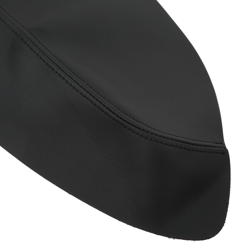 1 Pair Front Door Panel Armrest Cover Microfiber Leather Car
