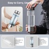 NHMFMLZW Hydrogen Water Bottle Generator, 2025 Upgrade Portable 420ml Hydrogen