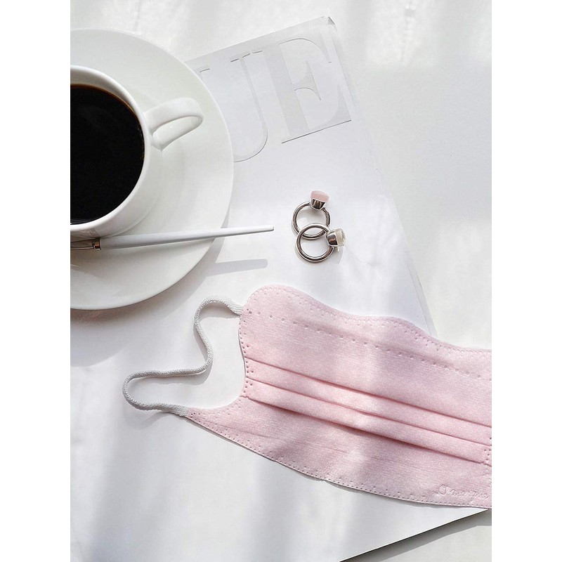 D.masque Pink Beige x Light Gray For Ladies' [Cuts 99%