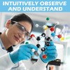 EVOTECH SCIENTIFIC Scientific Chemistry Molecular Model Kit (240 Pieces), Organic
