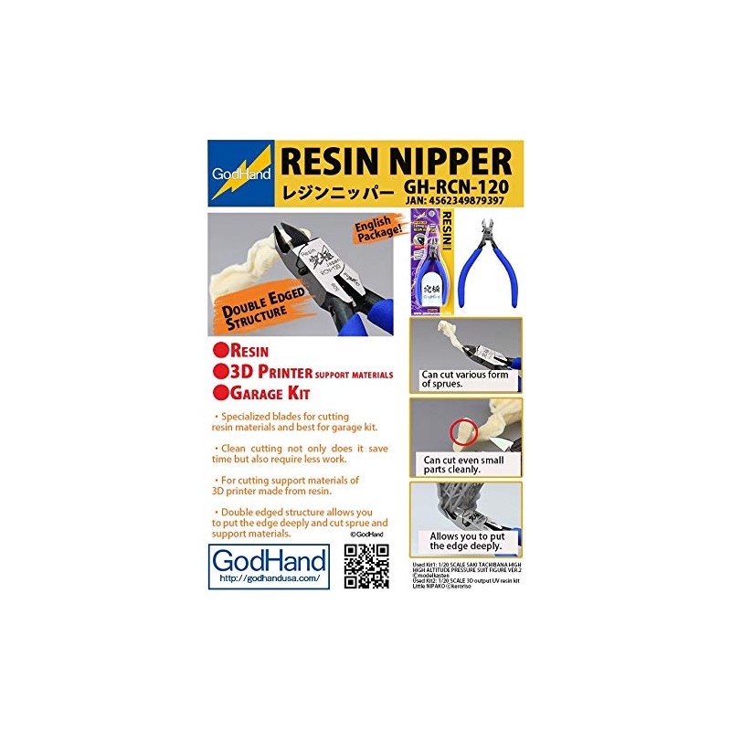 GodHand RCN-120 3D Printer Resin & GK Model Kit Hobby