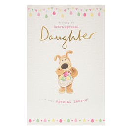 Boofle Daughter Easter Card with Envelope, Cute Design