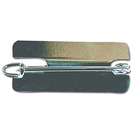 Ribbon Clips Empty Pack of 1, silver