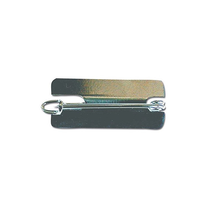 Ribbon Clips Empty Pack of 1, silver