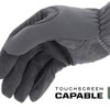 Mechanix Men's FastFit Tactical Touch Gloves, grey, l