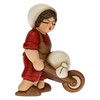 THUN - Men's Nativity Scene with Wheelbarrow - Christmas Decoration