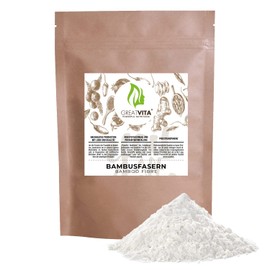 Bamboo Fibres 400g | Premium Quality | Low Carb/Value Pack | Bamboo Powder Flour | GreatVita
