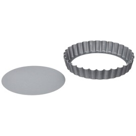 Tiger Crown 5171 Tart Shape, Gray, 4.6 x 4.6 x 0.7 inches (118 x 118 x 18 mm), Al- Sepato Tart 120, Aluminum, 2 Coats of Fluorine, Bottom Removal