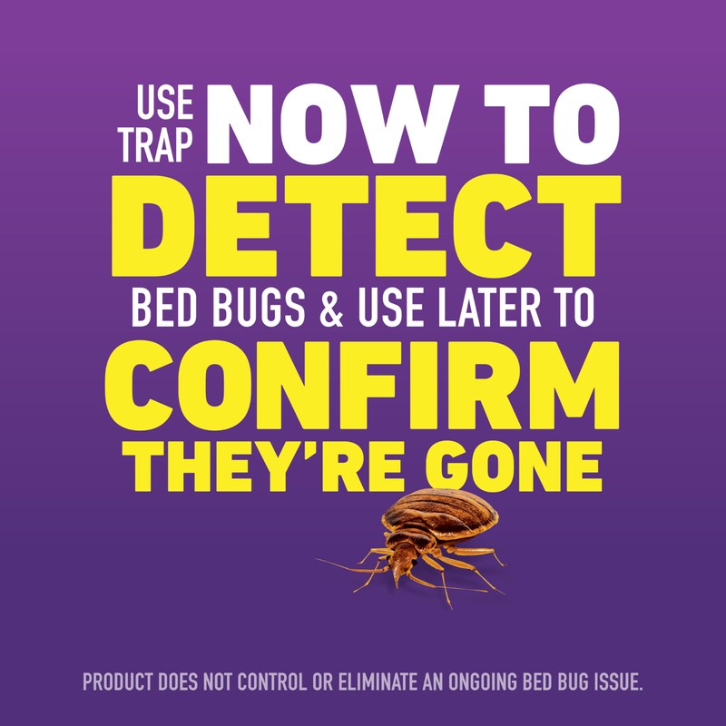 Ortho Home Defense Max Bed Bug Trap, Detect Bed Bugs