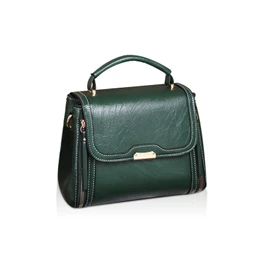 NICOLE & DORIS Women's Small Shoulder Bag, Handbags with Card Slots, Multifunctional Small Bag, Retro Shoulder Bag, Handbags, Adjustable, Removable, dark green