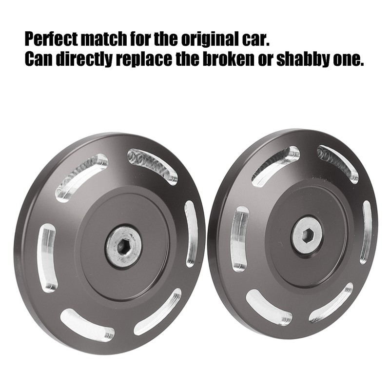 Pair Motorcycle Frame Hole Cover Aluminium Alloy Replacement for S1000XR
