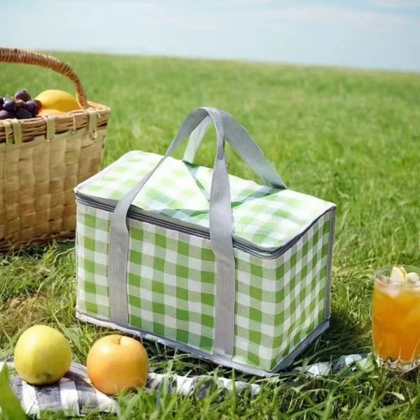 Branded Insulated Bag Picnic Basket Bags Beach Bag Foldable Cooler