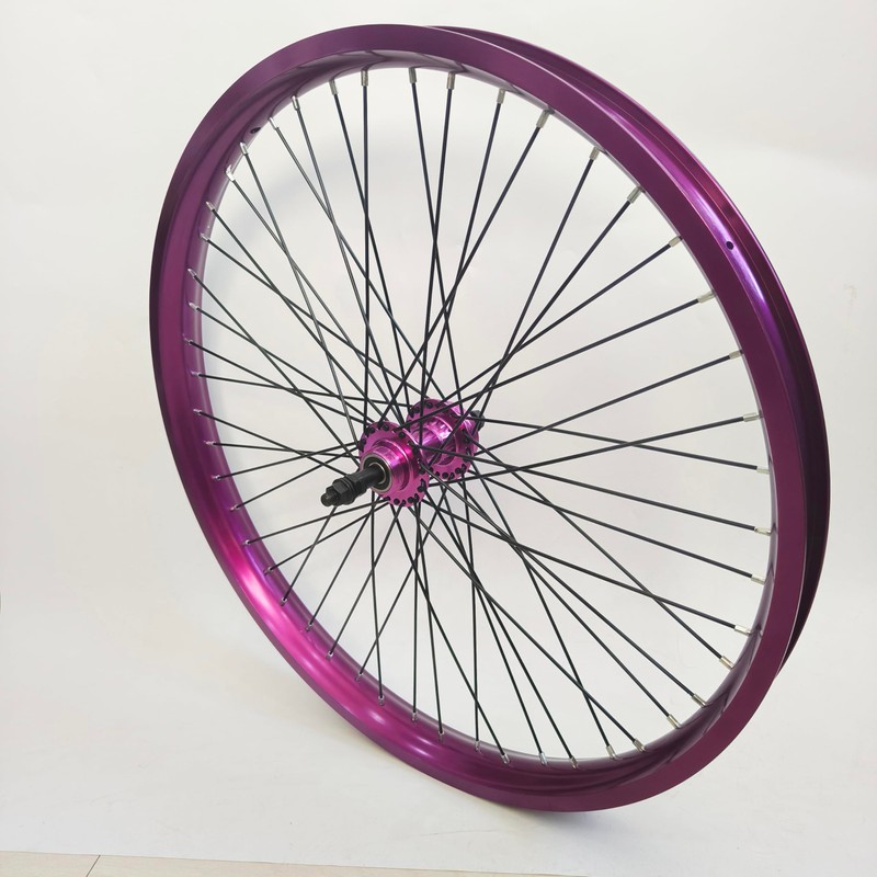 26" Heavy Duty Bike Rear Rim 12 Gauge, 48 Spokes