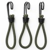 Premium Camping Tent Fixing Hook Loop Elastic Rope Tarp Clip 15cm / 고급 캠핑 텐트 고정 후크 고리 탄성로프 타프클립 15cm