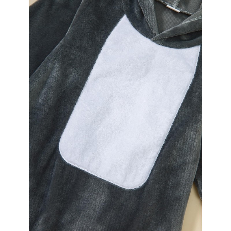 inBakjade Baby Boys Girls Animal Hooded Onesie Cute Penguin Costume(12-18months)