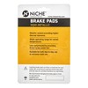 NICHE Front Brake Rotor Pad Kit Semi Metallic for Can-Am