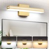 SineRise LED Modern Bathroom Vanity Light Fixtures (16-Inch, 3000K/4000K/6000K, Dimmable),