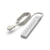 Belkin 6-Outlet Surge Protector Power Strip, 6ft Cord, 360° Rotating
