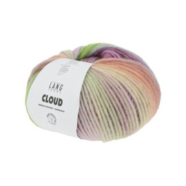 Lang Yarns - Cloud 0009 Purple Green Blue 100 g