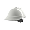 MSA V-Gard 200 Protective Helmet, Lightweight, Durable, Comfortable, Safe, White