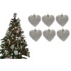 Christmas Tree Decoration Baubles Snowflakes Droplet Garland Heart Set 35pc