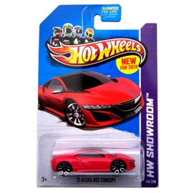 12 Acura NSX Concept 13 Hot Wheels 156/250 (Red) Vehicle