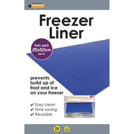 Toastabags Freezer Liner, pack of 2, frost mat. Prevents build up of frost and ice on your freezer