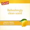 Glad Tall Kitchen Trash Bags ForceFlex Plus With Clorox, 13